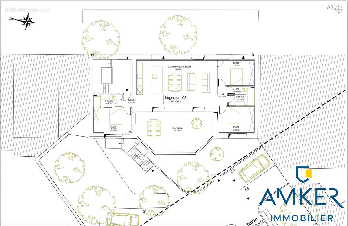 Appartement à NANTES