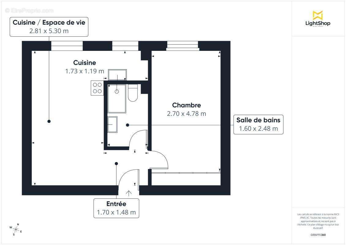 Appartement à PARIS-12E