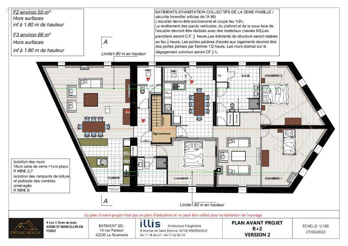 Appartement à LA RICAMARIE