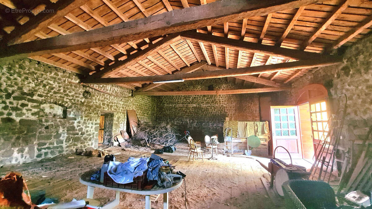 Corps de ferme traditionnel en Pierre Saint Pal De Mons 8 pièces 220 m2 - photo 10