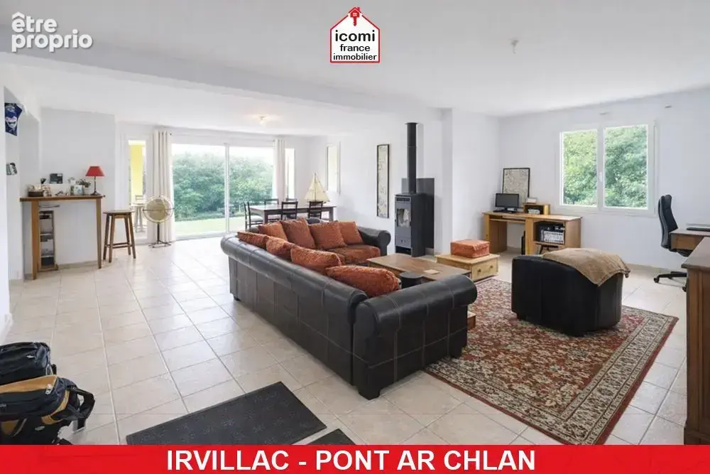 Finistere - irvillac (29460) - a vendre - maison 130m²  2008 - grande piece de vie - 4 chambres - dep c - pas de travaux - vie d - photo 5