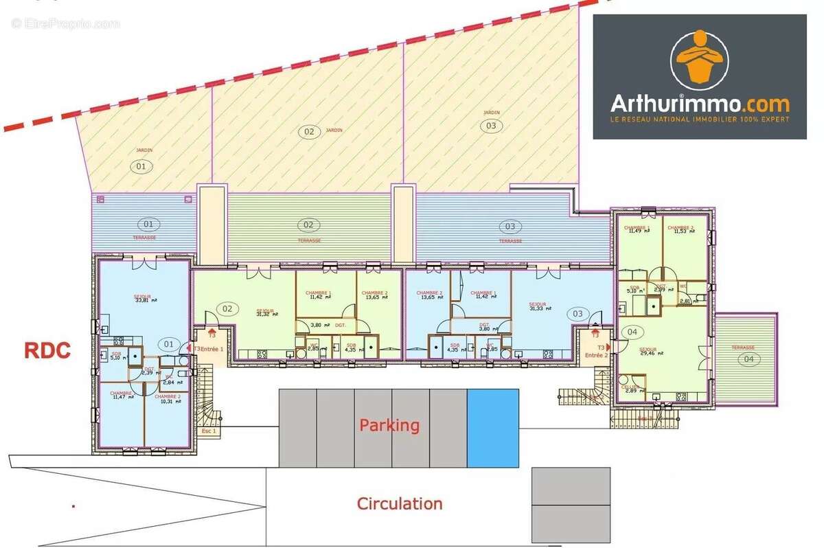 Appartement à GUARGUALE