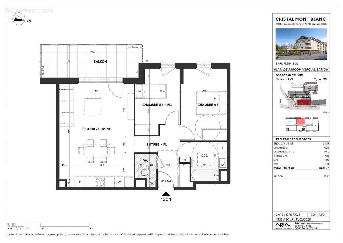 Appartement à SALLANCHES