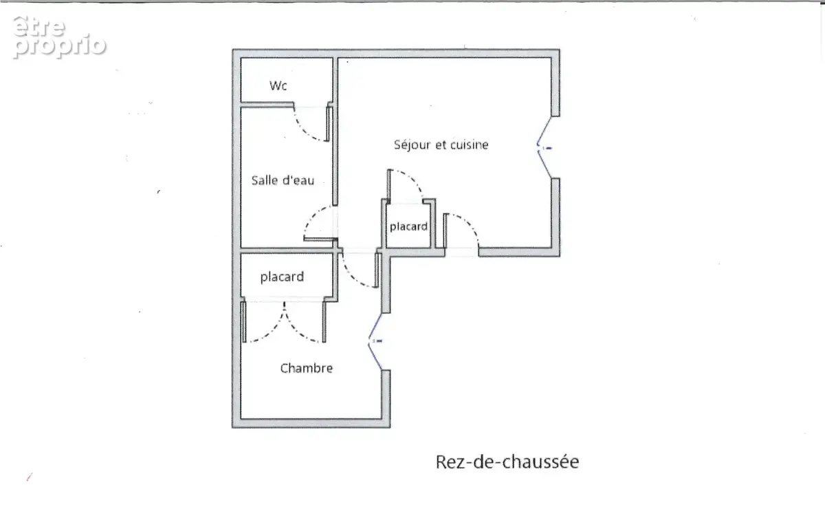 Appartement T2 avec terrasse - photo 9