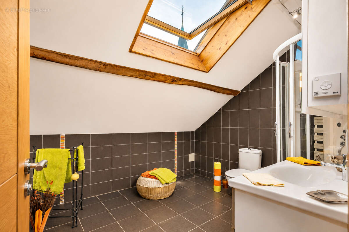 Maison de caractère en pierre - Volumes exceptionnels et art de vivre - Double garage - Bassin naturel - photo 13