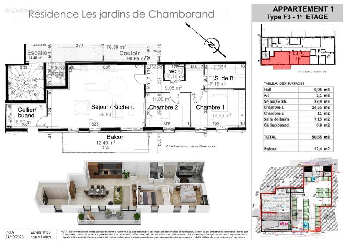 Appartement à SARREGUEMINES