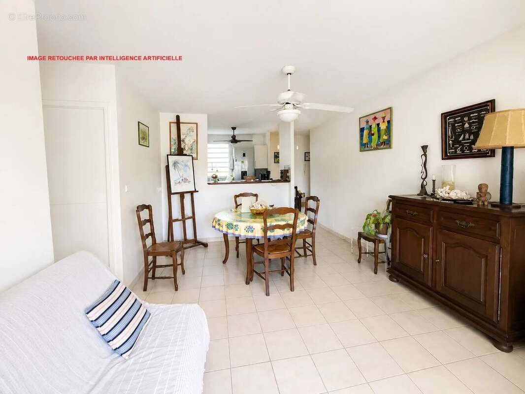 LES TROIS-ILETS : Appt T3 + garage - Anse mitan - photo 5