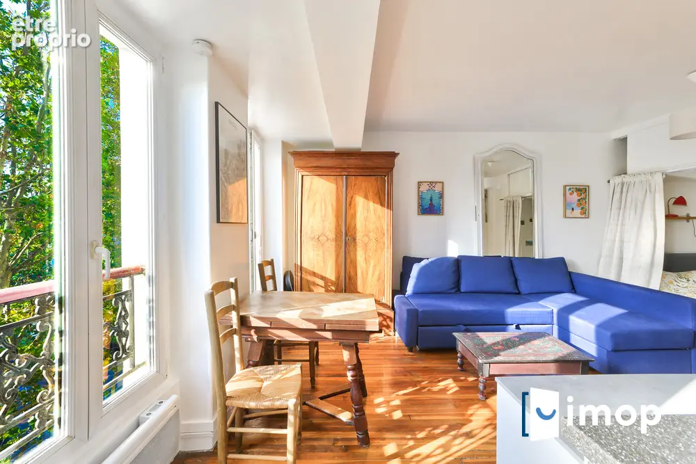 Studio lumineux proche canal saint martin - photo 4