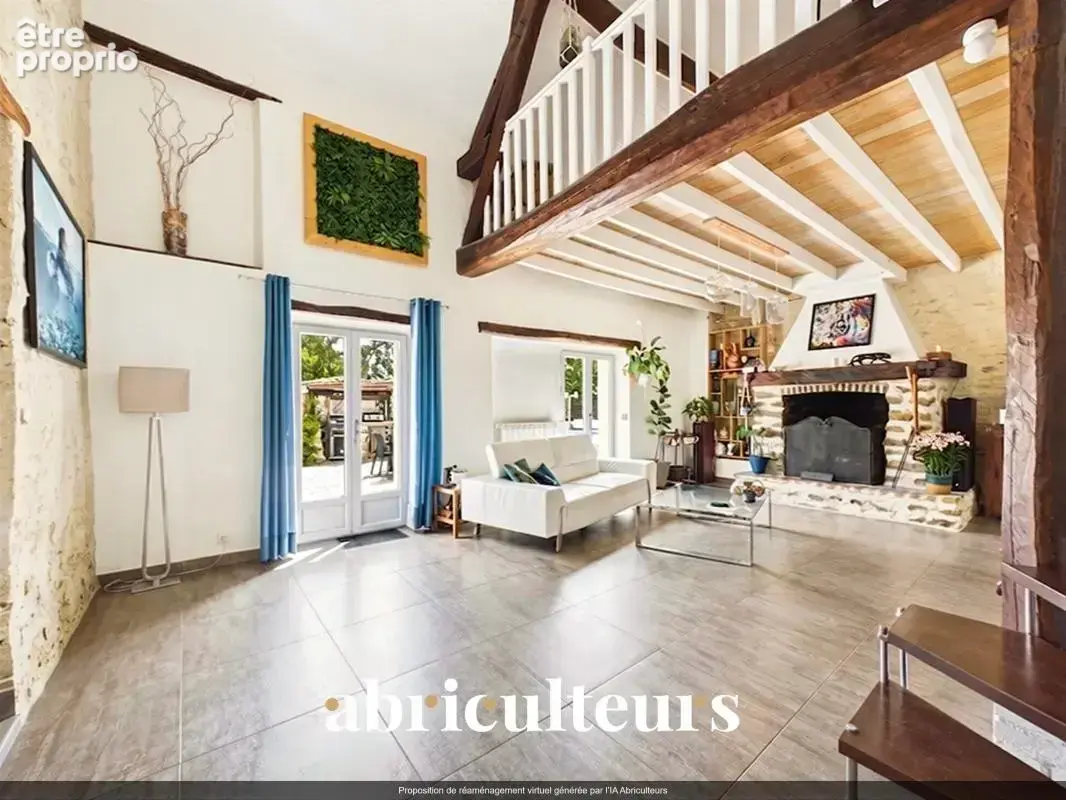 Calme absolu dans cette maison de charme bucolique rénovée de 250m² à Vert le Grand (91810) - photo 5