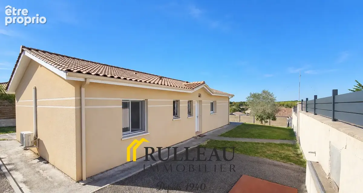 Pavillon de plain-pied récent avec DPE A et terrain de 831 m2 à Cubzac-les-Ponts - photo 2