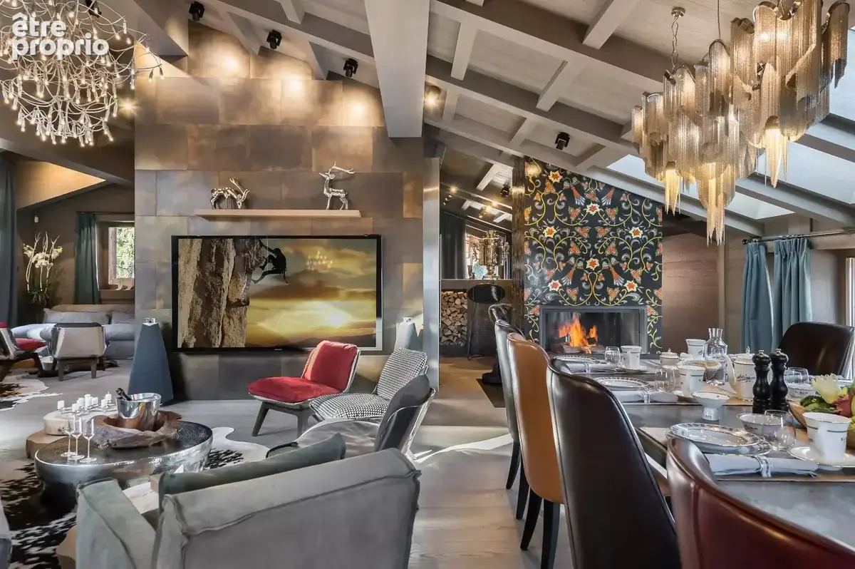 COURCHEVEL 1850  Chalet avec prestations haut de gamme - photo 3