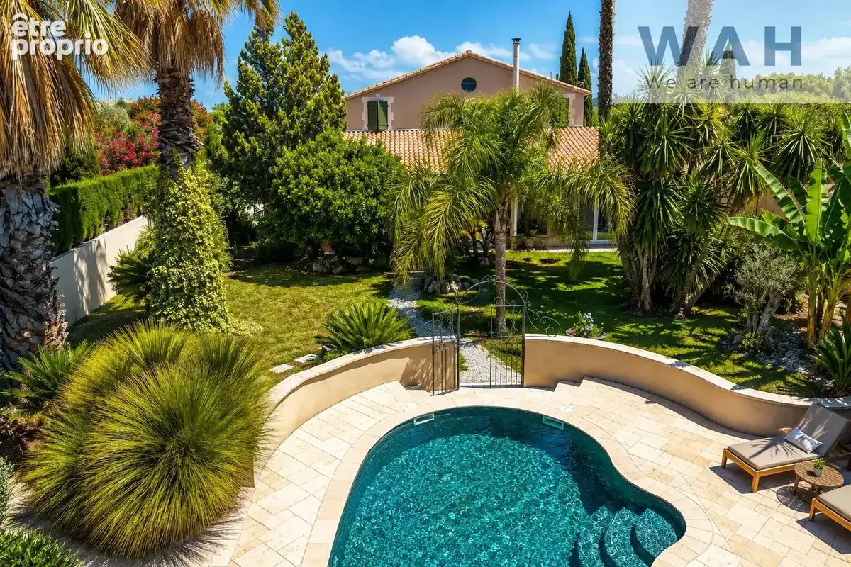 Vente villa jardin piscine proche mauguio - photo 4