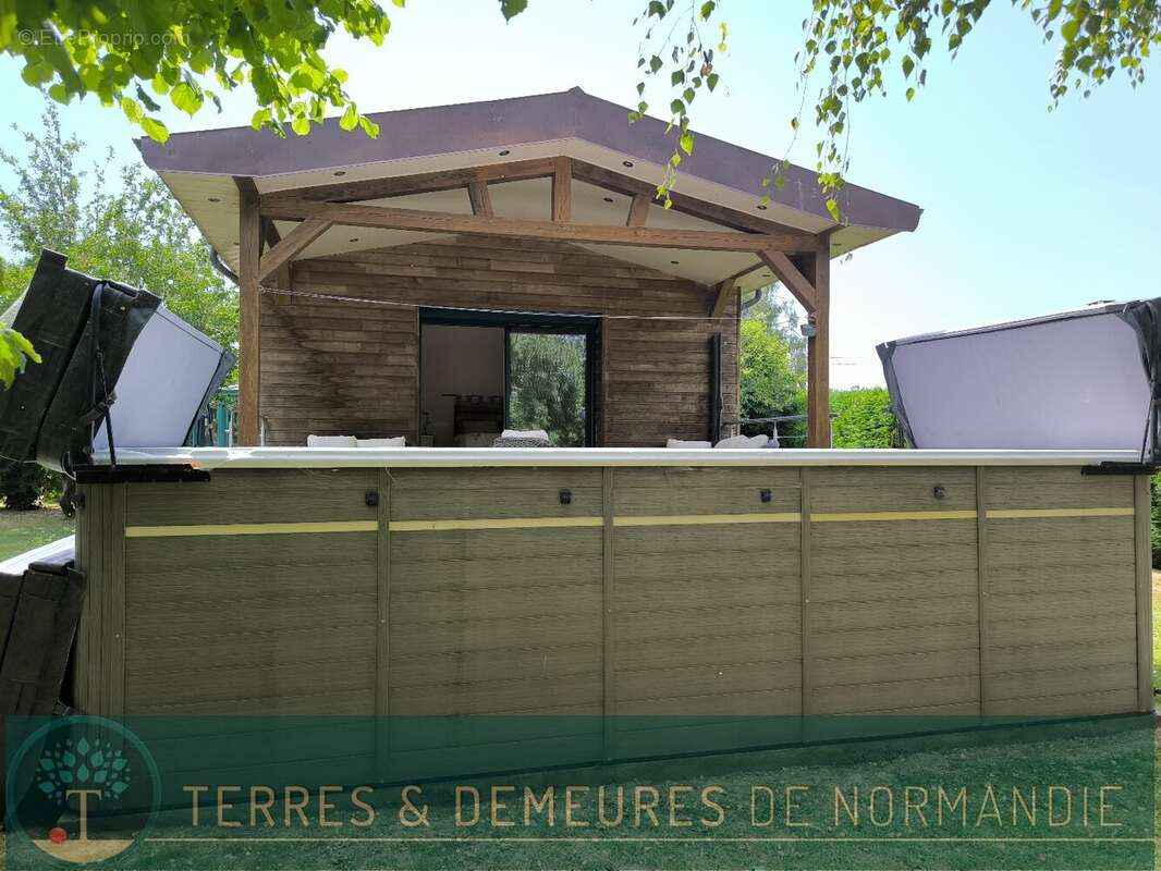 A 10 minutes de grand-bourtheroulde (27520), maison 4 chambres sur sous-sol, veranda et spa de nage sur terrain 1390 m². - photo 19