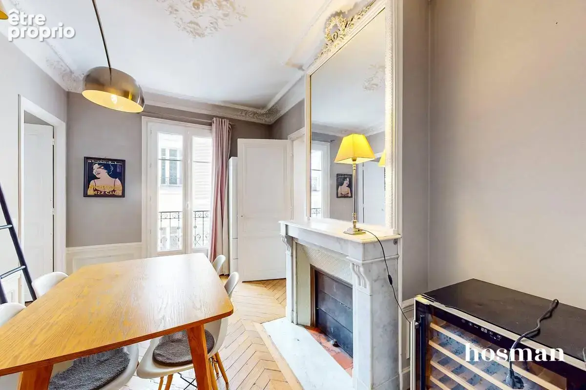 Appartement 3 pièces de 59 m² avec cave et chambre de service - Rue Juliette Lamber, Paris - photo 5
