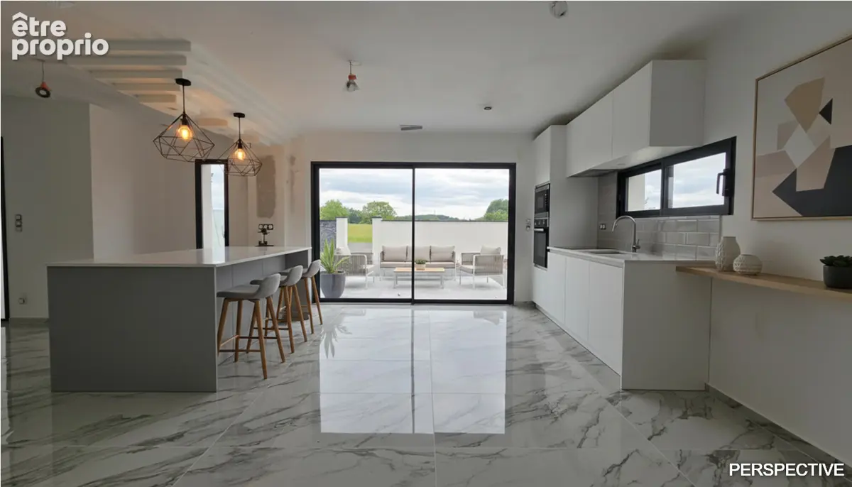 Maison contemporaine avec garage - photo 3
