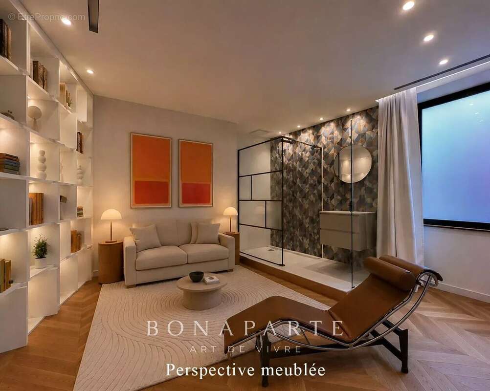 Magnifique cachet pour cet appartement T3 de 107m² situé en plein centre-ville à moins de 50m de la mer - photo 14