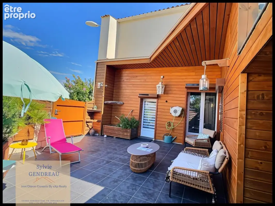 TERRASSE VUE 1- ENTRÉE - Maison à LA TREMBLADE