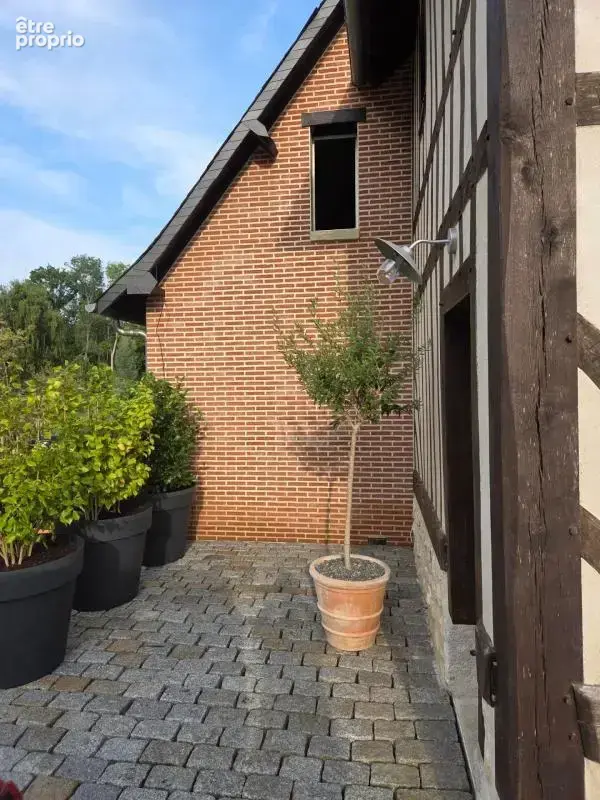 Maison de charme de 100 M2, 5 pièces 3 chambres avec une piscine et annexe sur un terrain de 4700 M2 à BONNEVILLE LA LOUVET (14) - photo 3