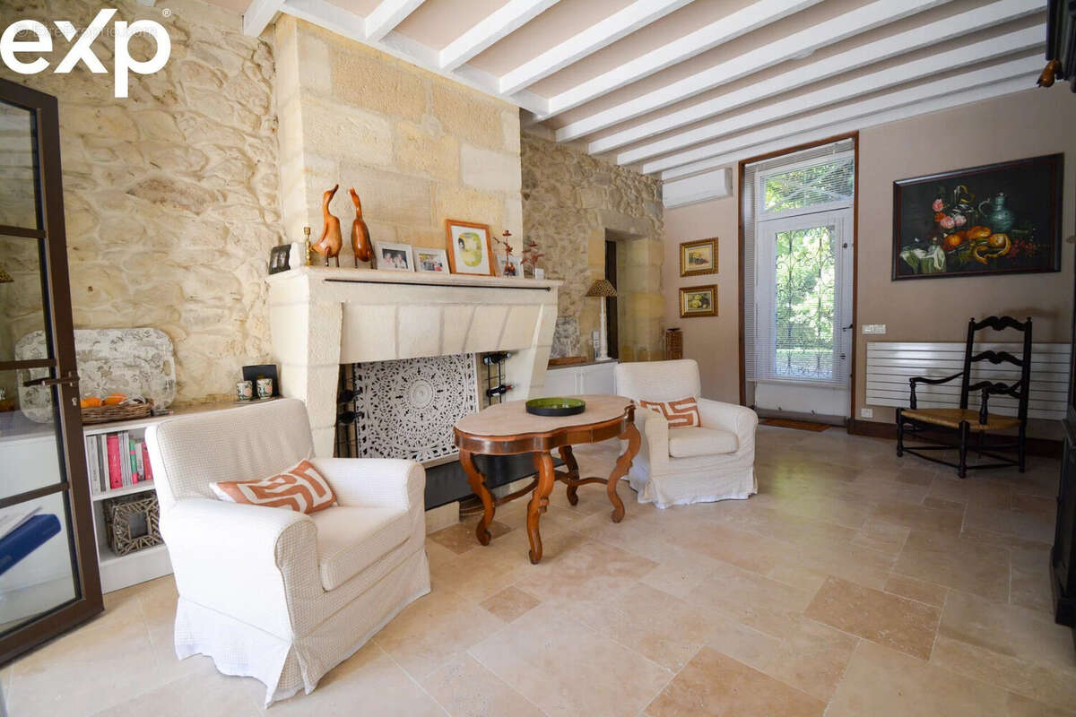 Un coin d'échange - Maison à BEAUTIRAN