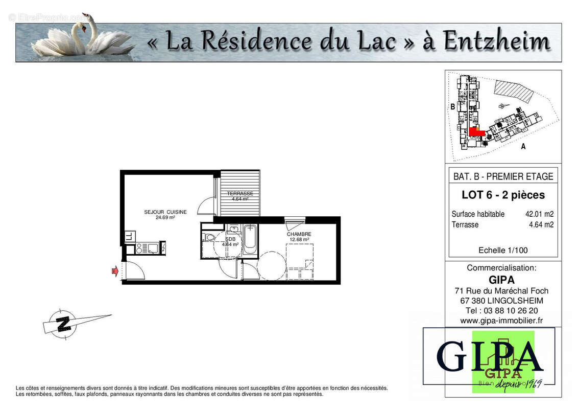 Appartement à ENTZHEIM