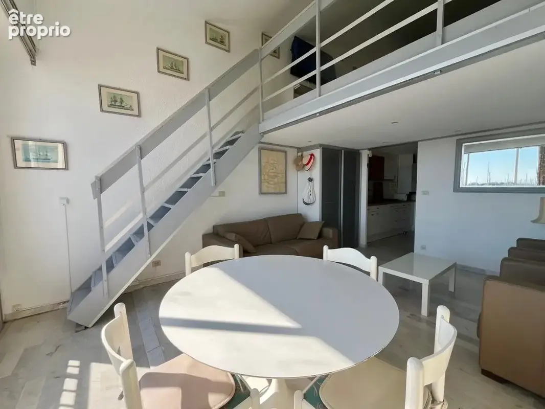 Le cap d'agde - port -appartement t2 avec mezzanine et cabine  vue exceptionnelle sur le por - photo 4