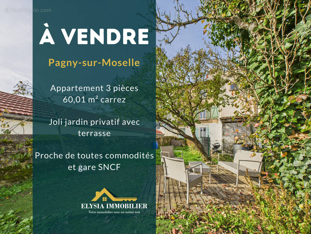 Appartement à PAGNY-SUR-MOSELLE