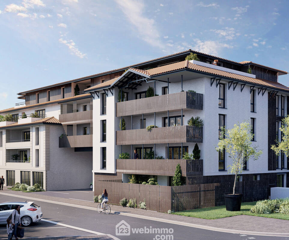 Facade résidence - Appartement à LA TESTE-DE-BUCH