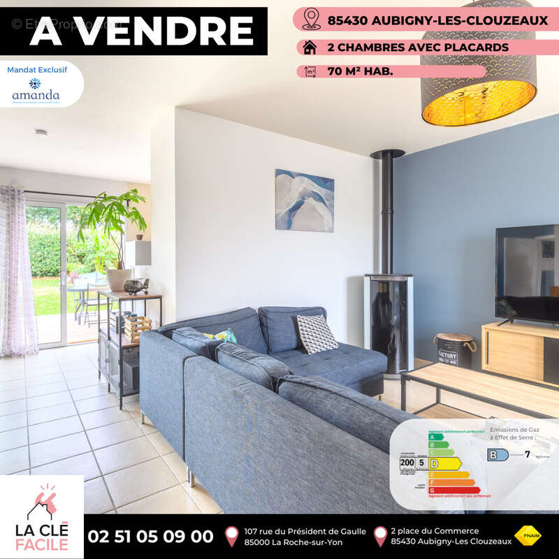 Maison à LES CLOUZEAUX