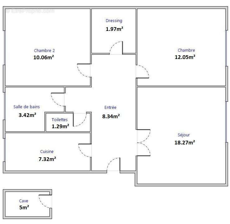 Rez-de-chaussée surelevé / plan en étoile / plan optimal / calme et lumineux / traversant - photo 11