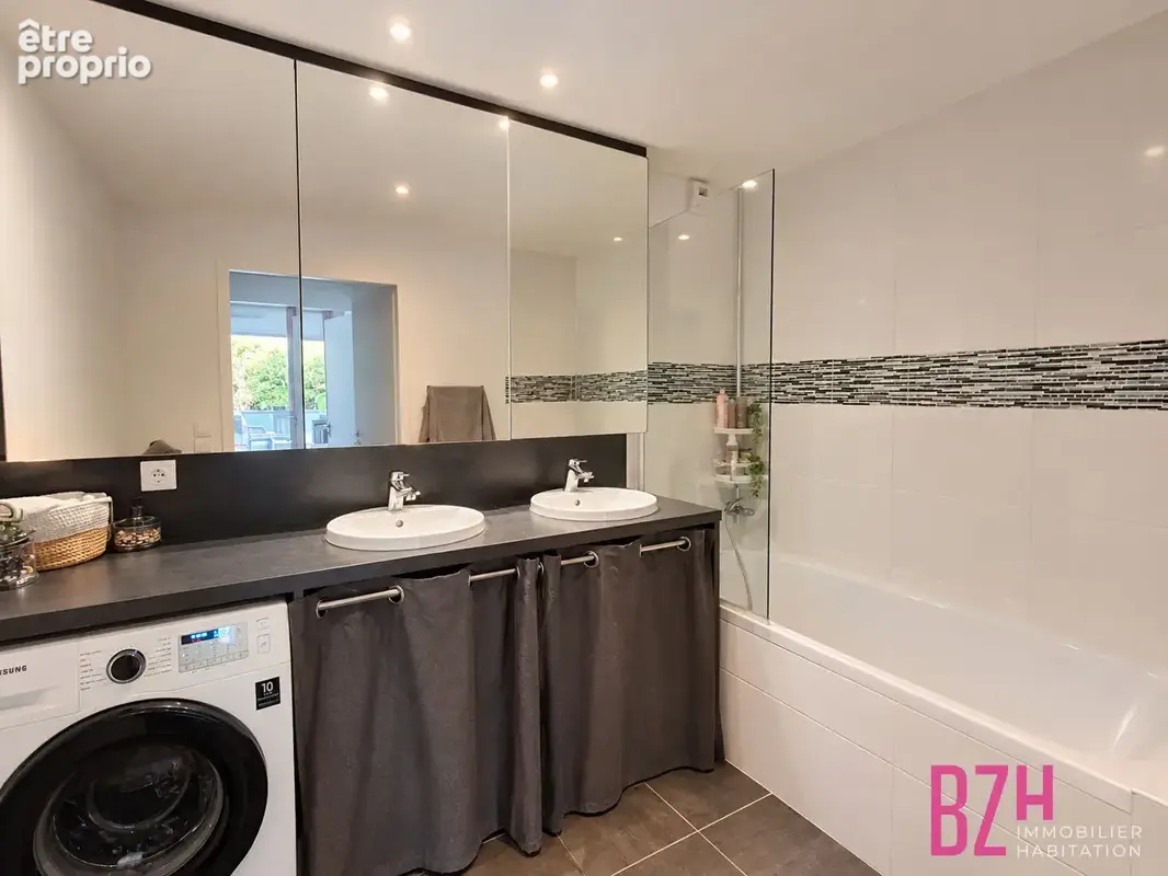 Appartement Vannes de 61.84 m2 rez de jardin - 2 chambres - garage - photo 6
