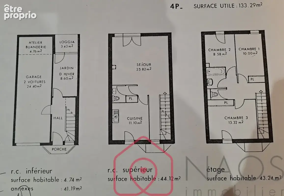 Maison de ville 3 chambres - photo 3