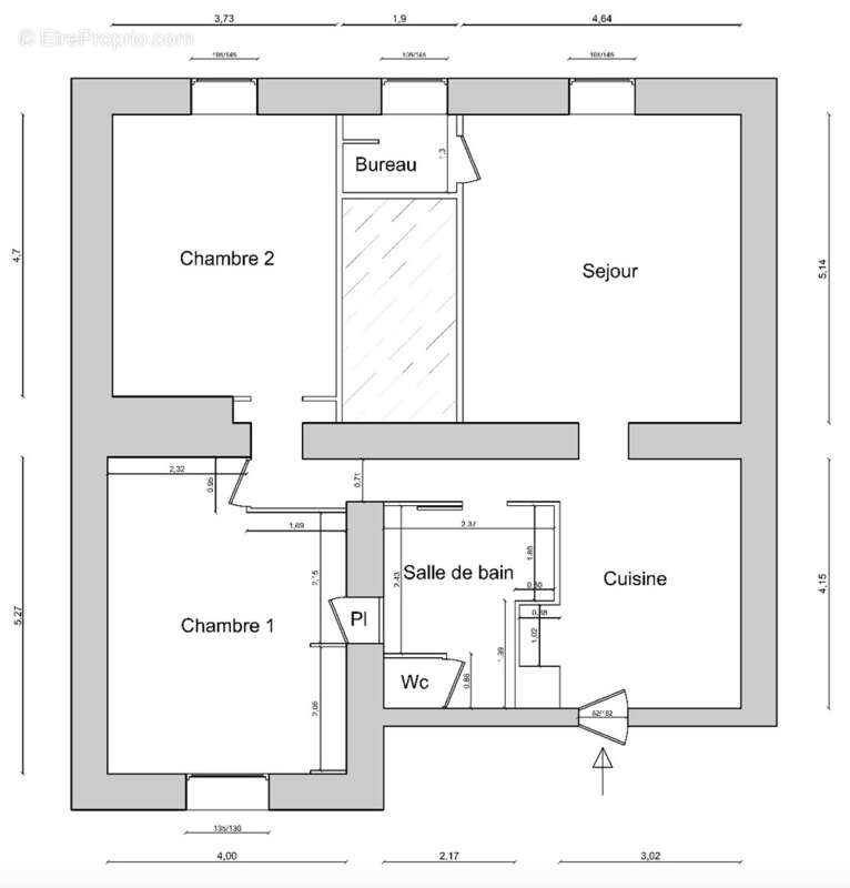 Appartement à CHARBONNIERES-LES-BAINS