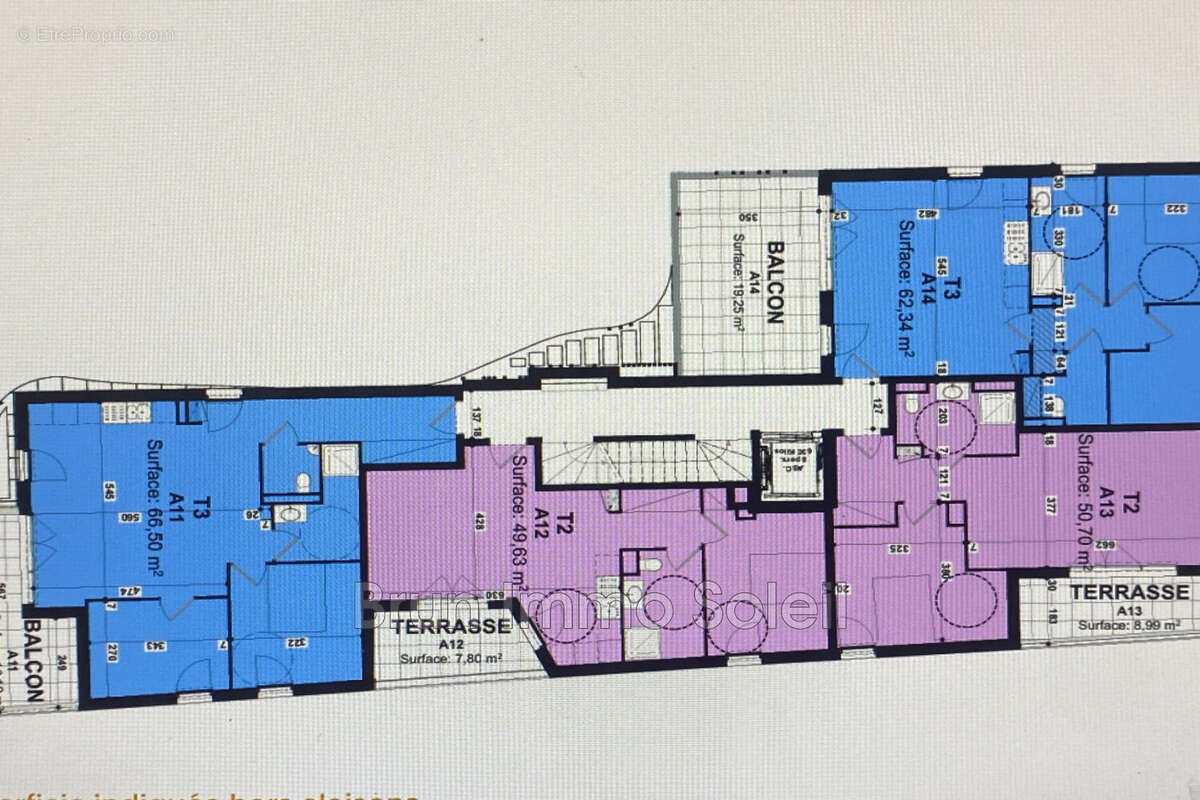 Appartement à VILLENEUVE-LOUBET