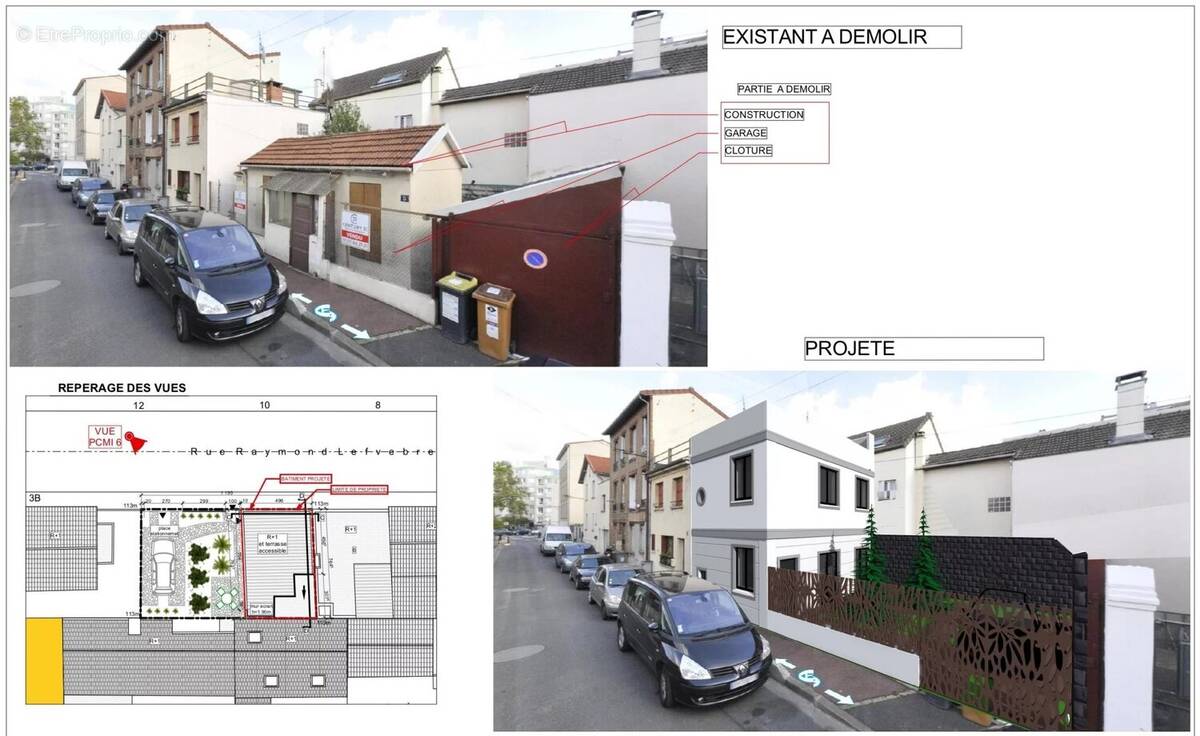 Terrain à MONTREUIL