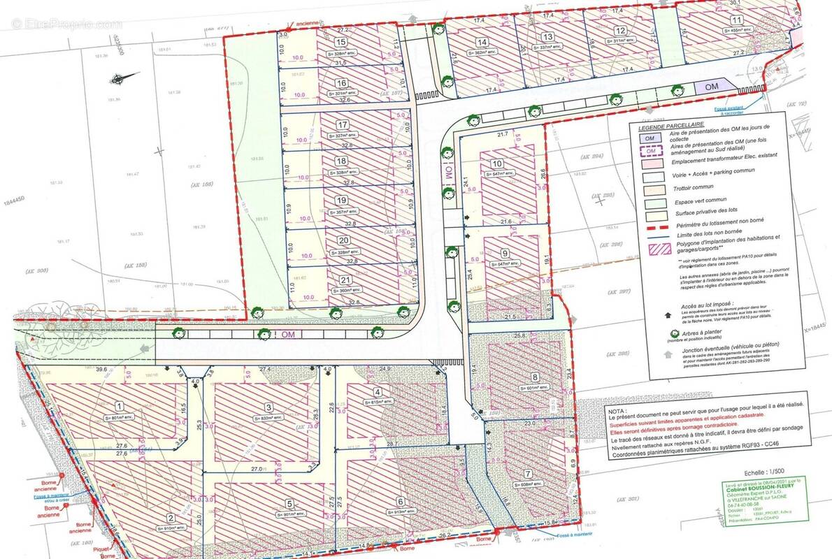 Terrain à REPLONGES