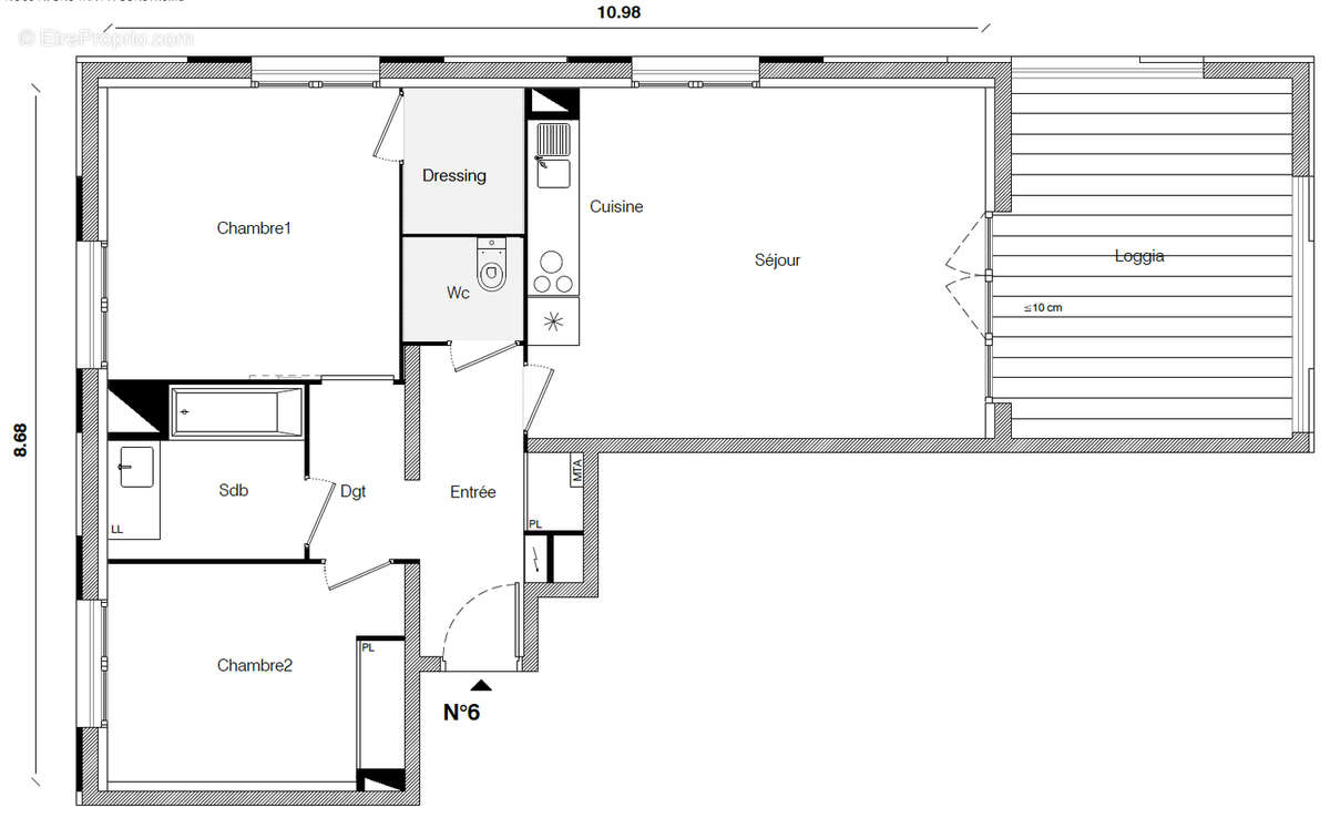 Appartement à TOULOUSE