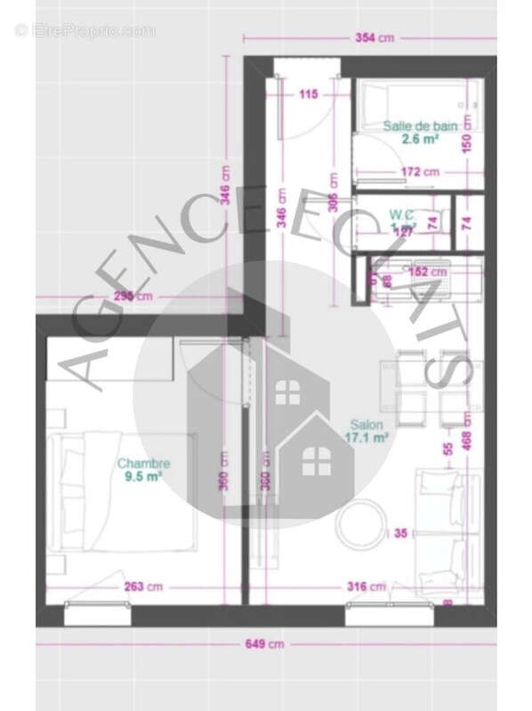 Appartement à MONTEVRAIN