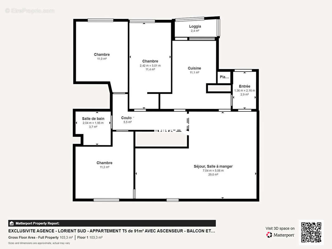 Appartement à LORIENT