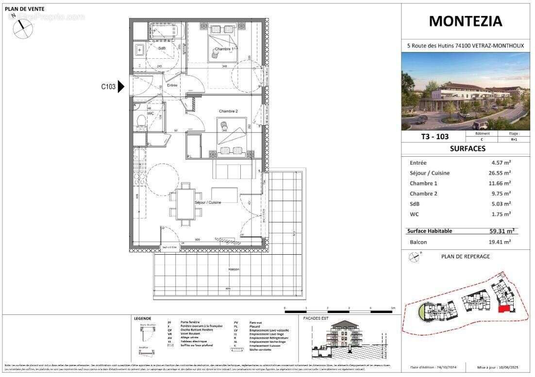 Photo 2 - Appartement à VETRAZ-MONTHOUX