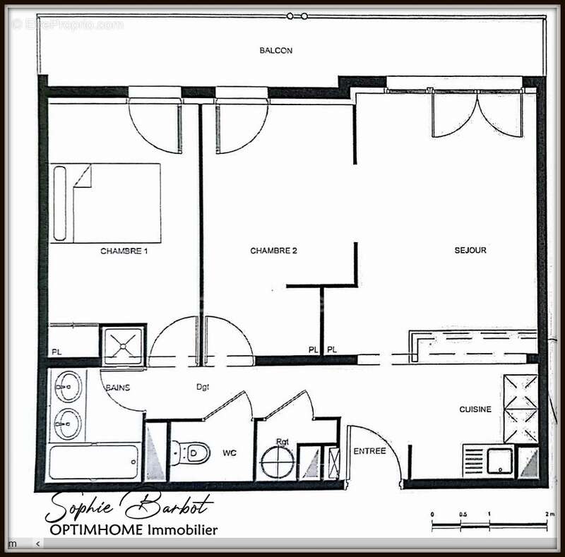 EXCLUSIVITE - BASSIN D'ARCACHON - Gujan-Mestras Centre-Ville – T3 avec terrasse, ascenseur et parking, tout à pied - photo 14