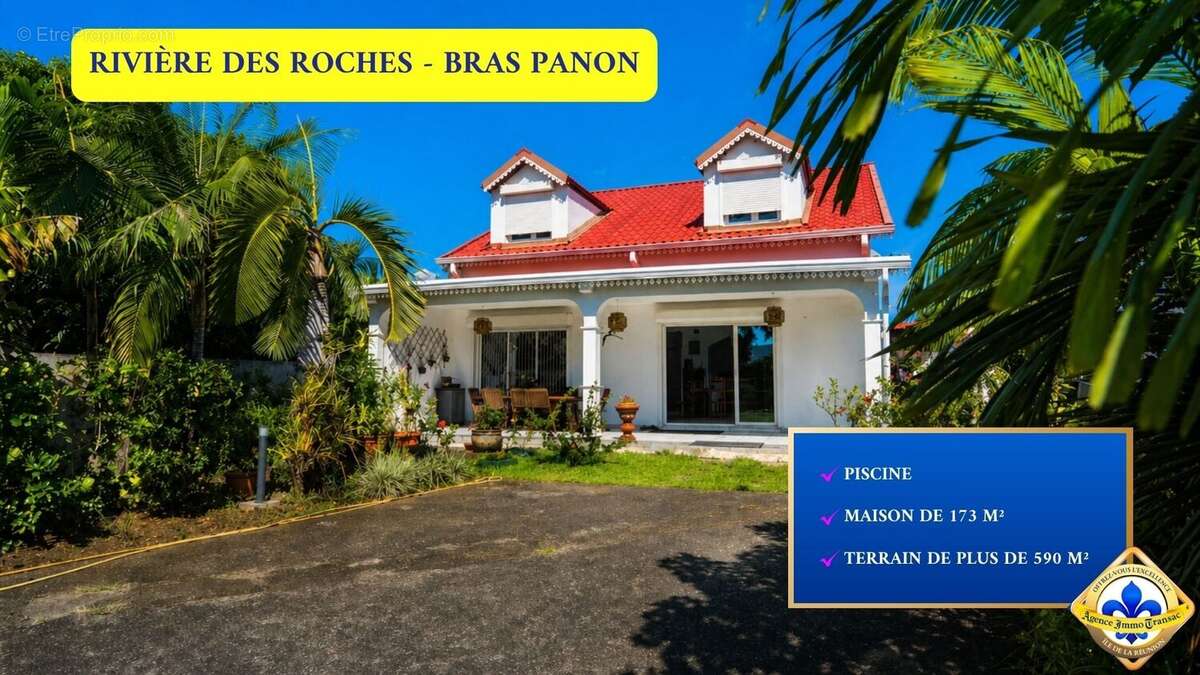 Maison à BRAS-PANON