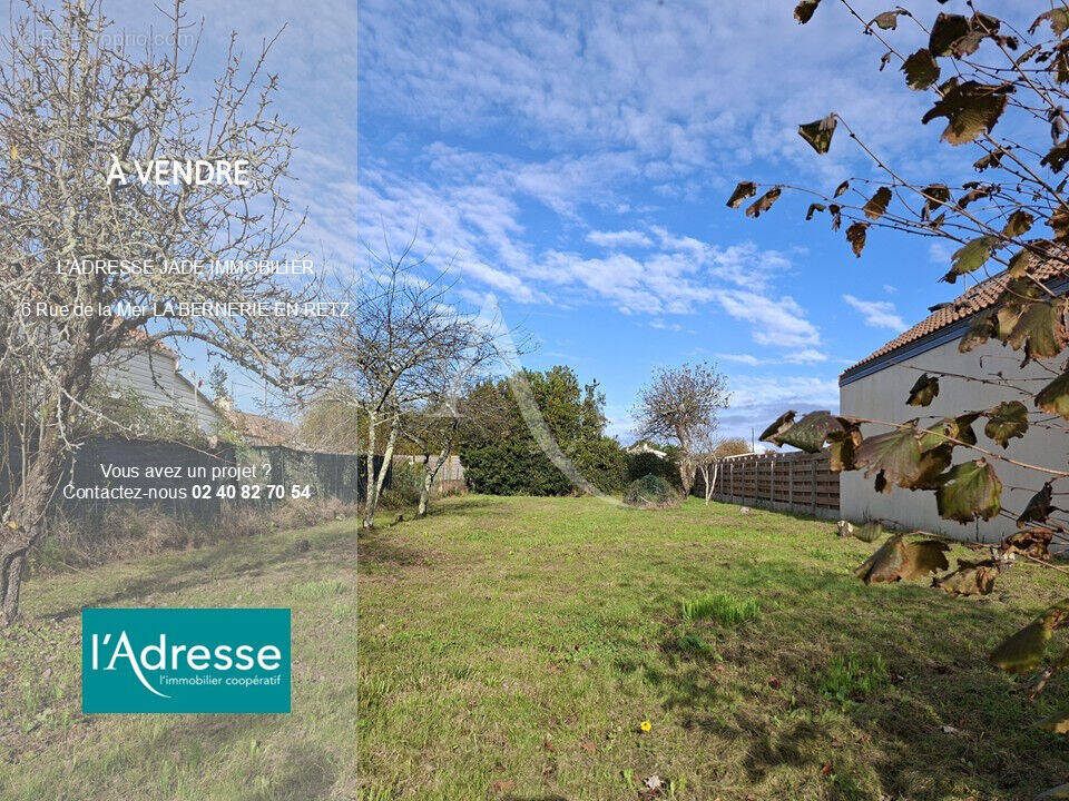 Terrain à LA BERNERIE-EN-RETZ