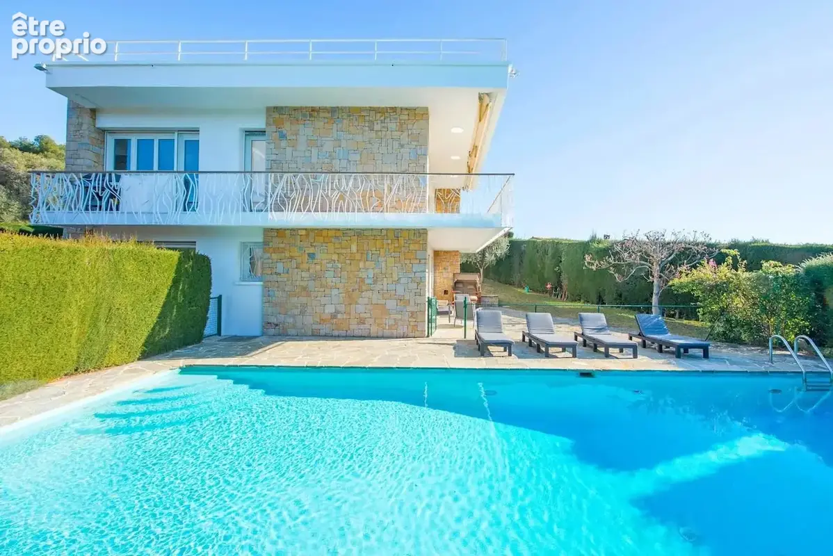 Villa californienne d’exception avec vue panoramique – cagnes-sur-mer, les collettes - photo 1