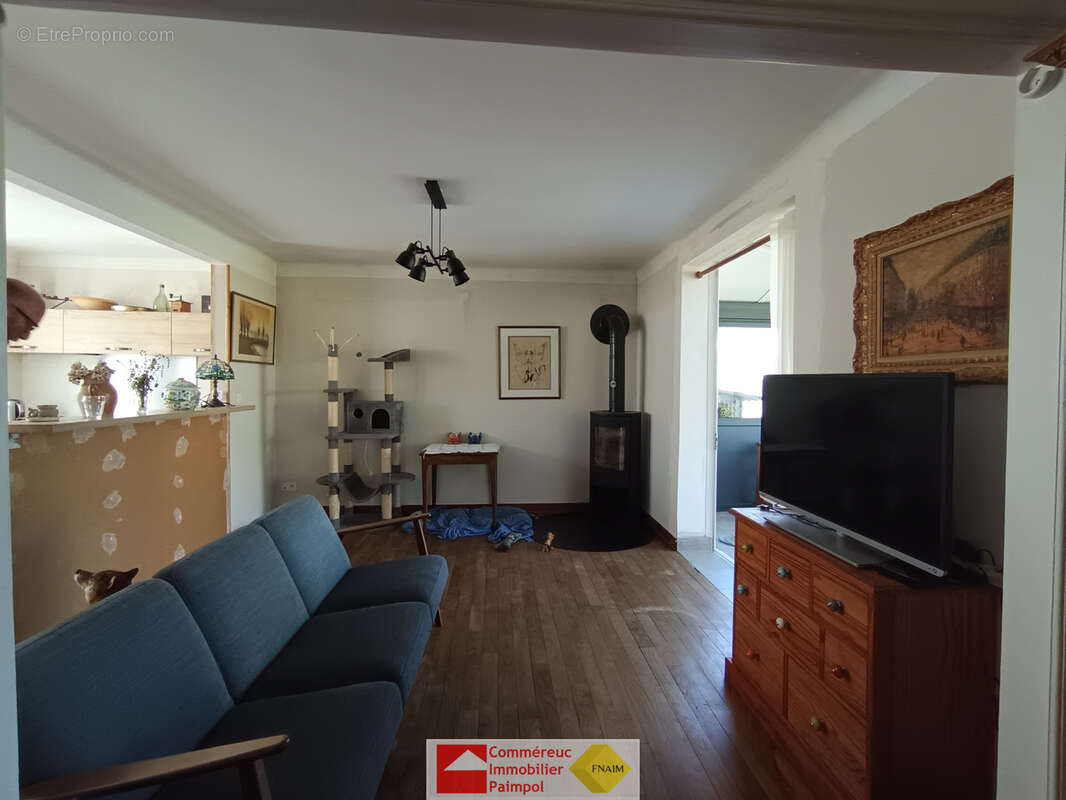 A vendre - maison 75.52 m2, terrain 558 m2, paimpol, centre ville a pied - photo 3