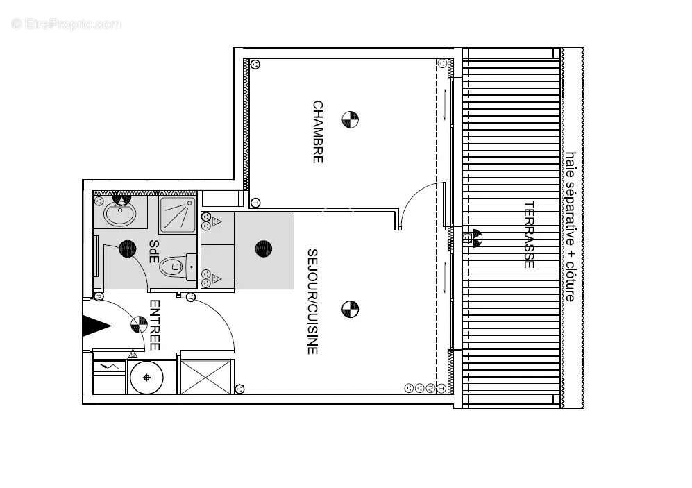 Appartement à VILLENEUVE-LOUBET