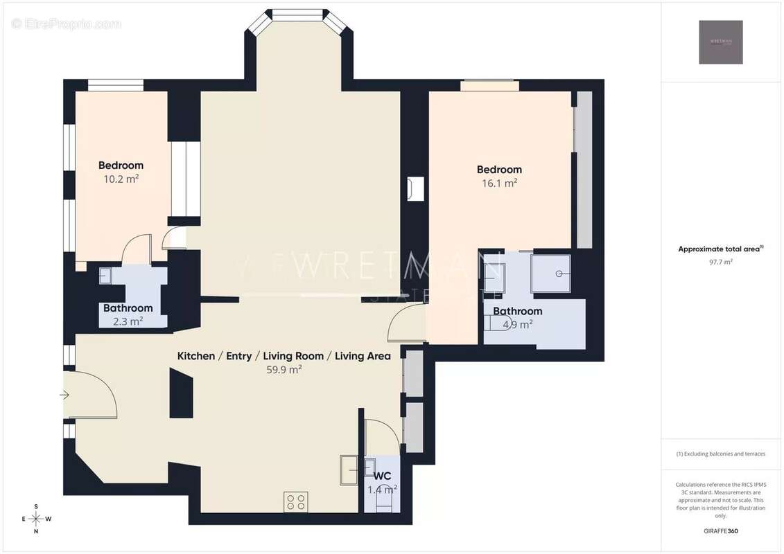 Appartement à CANNES