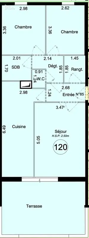Appartement t3 au fango a bastia - photo 10