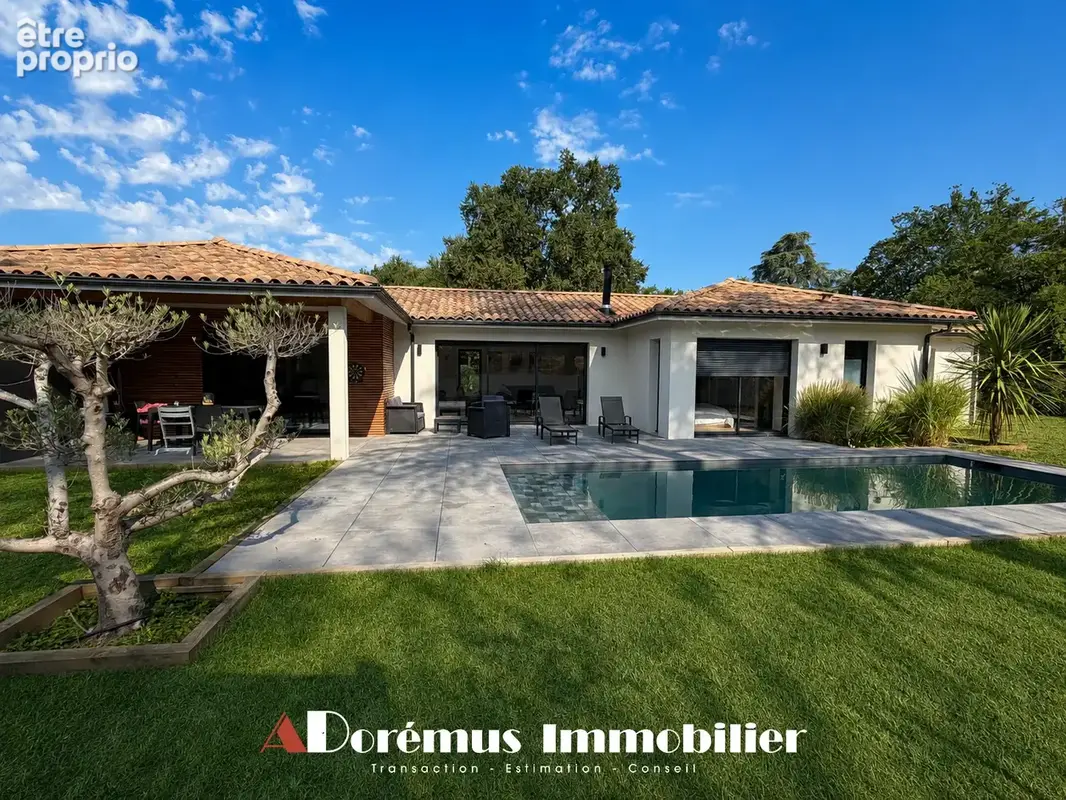 Bouliac   villa contemporaine de 2023 avec piscine, 4 chambres et garage - photo 2