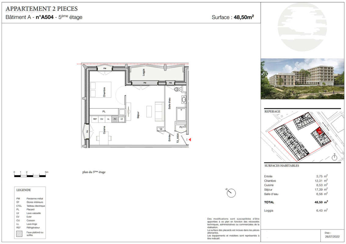 Appartement à TOULOUSE
