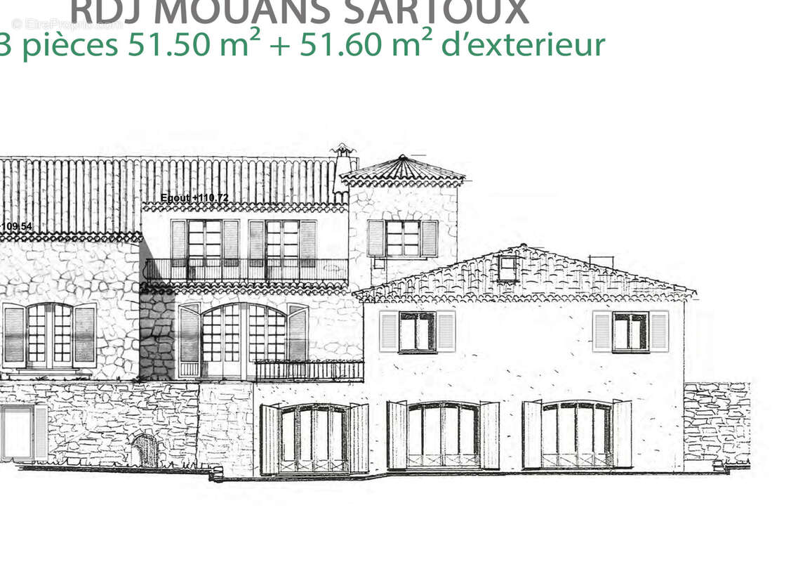 Appartement à MOUANS-SARTOUX